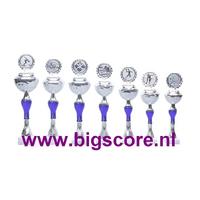 Z511 Beker Blauw-Zilver