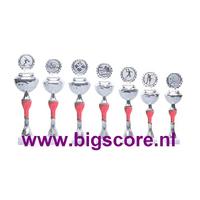 Z512 Beker Rood-Zilver