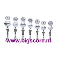 Z514 Beker Zwart-Zilver