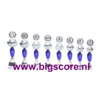 Z521 Beker Blauw-Zilver