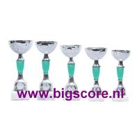 Z534 Beker Groen-Zilver