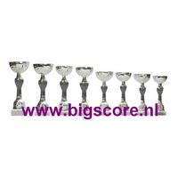 Z539 Beker Zwart-Zilver