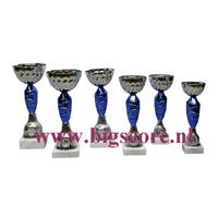 Z 616 Beker Blauw-Zilver