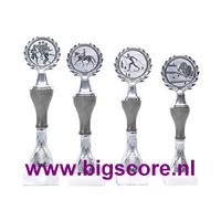 Z545 Beker Zwart-Zilver