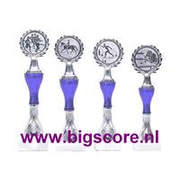 Z546 Beker Blauw-Zilver