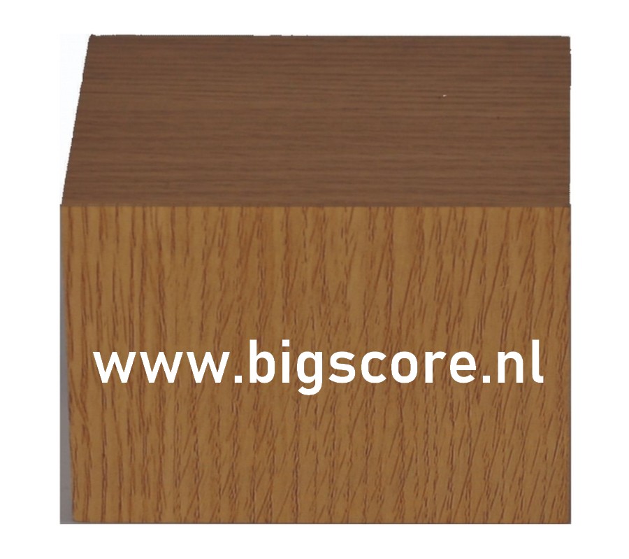 BAHE00885 Houten MDF Voet Eiken